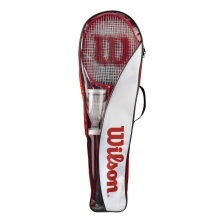 Wilson Shuttlecock Leisure Set Tour (4x Rackets, 3x Balls, 1x Net, 1x Bag)